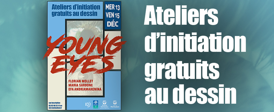 Ateliers initiation dessin : Young Eyes
